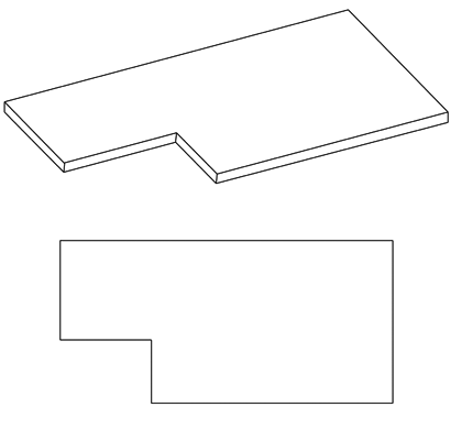 Dekton Découpe angle